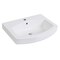 Fauceture 24" Ceramic Bathroom Sink (Single Hole), White EV2418 - alternate 1